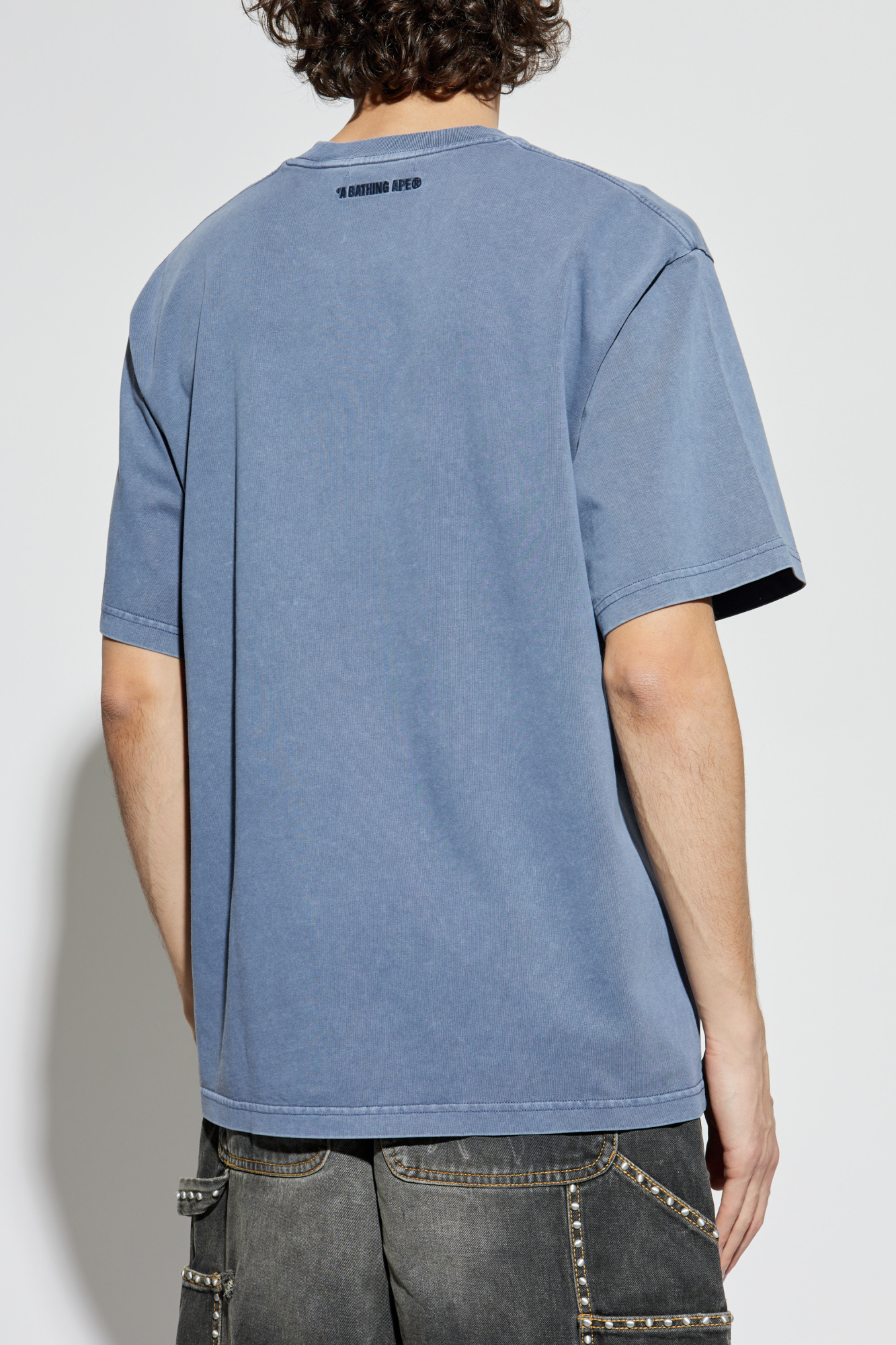 Blue Printed T-shirt A BATHING APE® - Vitkac AS